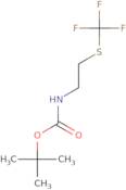 (2-Trifluoromethylsulfanyl-ethyl)-carbamic acid tert-butyl ester