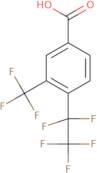 4-(Pentafluoroethyl)-3-(trifluoromethyl)benzoic acid