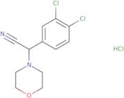 (3,4-Dichloro-phenyl)-morpholin-4-yl-acetonitrilehydrochloride