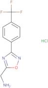 5-Aminomethyl-3-(4-(trifluoromethyl)phenyl)-[1,2,4]oxadiazole hydrochloride