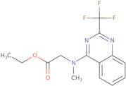 [Methyl-(2-trifluoromethyl-quinazolin-4-yl)-amino]-acetic acid ethyl ester