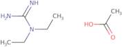 N,N-Diethylguanidinium acetate