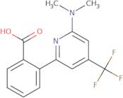 2-(6-Dimethylamino-4-trifluoromethyl-pyridin-2-yl)-benzoic acid