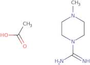 4-Methylpiperazine-1-carboxamidinium acetate