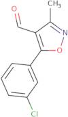 5-(3-Chlorophenyl)-3-methylisoxazole-4-carbaldehyde