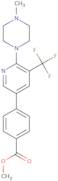 4-[6-(4-Methyl-piperazin-1-yl)-5-trifluoromethyl-pyridin-3-yl]-benzoic acid methyl ester