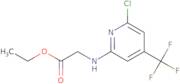 [(6-Chloro-4-trifluoromethyl-pyridin-2-yl)amino]-acetic acid ethyl ester