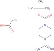 1-tert-Butoxycarbonyl-4-carbamimidoylpiperazine acetate
