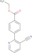 4-(3-Cyano-pyridin-2-yl)-benzoic acid ethyl ester