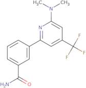 3-(6-Dimethylamino-4-trifluoromethyl-pyridin-2-yl)-benzamide