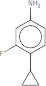 4-Cyclopropyl-3-fluoroaniline