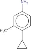 4-Cyclopropyl-3-methylaniline