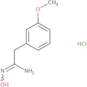 2-(3-Methoxyphenyl)acetamidoxime hydrochloride