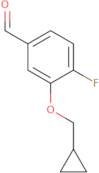 3-(Cyclopropylmethoxy)-4-fluorobenzaldehyde