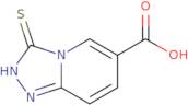 3-Sulfanyl-[1,2,4]triazolo[4,3-a]pyridine-6-carboxylic acid