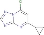 7-Chloro-5-cyclopropyl-[1,2,4]triazolo[1,5-a]pyrimidine