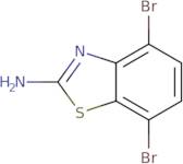 2-Amino-4,7-dibromobenzothiazole