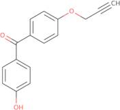 (4-Hydroxyphenyl)(4-(prop-2-yn-1-yloxy)phenyl)methanone