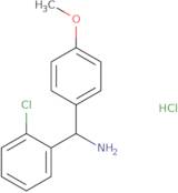 (2-Chlorophenyl)(4-methoxyphenyl)methanamine hydrochloride