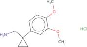 (1-(3,4-Dimethoxyphenyl)cyclopropyl)methanamine hydrochloride