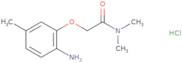 2-(2-Amino-5-methylphenoxy)-N,N-dimethylacetamide hydrochloride