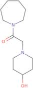 1-(Azepan-1-yl)-2-(4-hydroxypiperidin-1-yl)ethan-1-one