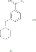 3-(Piperidin-1-ylmethyl)benzene-1-carboximidamide dihydrochloride