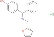 4-{[(Furan-2-ylmethyl)amino](phenyl)methyl}phenol hydrochloride