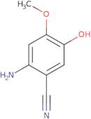 2-Amino-5-hydroxy-4-methoxybenzonitrile