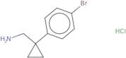 (1-(4-Bromophenyl)cyclopropyl)methanamine hydrochloride