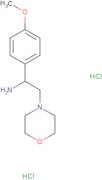 1-(4-Methoxyphenyl)-2-(morpholin-4-yl)ethan-1-amine dihydrochloride