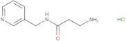 3-Amino-N-(pyridin-3-ylmethyl)propanamide hydrochloride