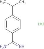 4-(Propan-2-yl)benzene-1-carboximidamide hydrochloride