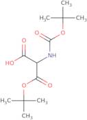 3-(tert-Butoxy)-2-{[(tert-butoxy)carbonyl]amino}-3-oxopropanoic acid