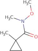 Cyclopropanecarboxamide, N-methoxy-N,1-dimethyl-