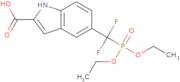 5-[(Diethoxyphosphinyl)difluoromethyl]-1H-indole-2-carboxylic acid