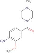 (4-Amino-3-methoxyphenyl)(4-methylpiperazin-1-yl)methanone