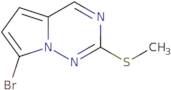 7-bromo-2-(methylthio)pyrrolo[1,2-f][1,2,4]triazine