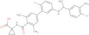 1-[[[5'-[[1-(4-Chloro-3-methylphenyl)ethyl]amino]-2'-fluoro-3,5-dimethyl[1,1'-biphenyl]-4-yl]car...