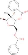 (2R)-2-Deoxy-2-fluoro-2-methyl-beta-D-erythro-pentofuranosyl bromide 3,5-dibenzoate ee