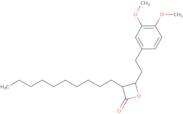 3-Decyl-4-[2-(3,4-dimethoxyphenyl)ethyl]oxetan-2-one