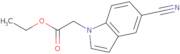 Ethyl 2-(5-cyano-1H-indol-1-yl)acetate