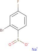 2-Bromo-4-fluorobenzenesulfinic acid sodium salt