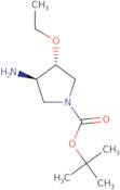 trans-3-Amino-1-BOC-4-ethoxypyrrolidine