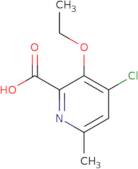 4-Chloro-3-ethoxy-6-methylpyridine-2-carboxylic acid