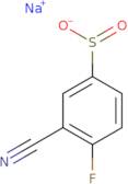 3-Cyano-4-fluorobenzenesulfinic acid sodium salt