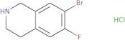 7-Bromo-6-fluoro-1,2,3,4-tetrahydroisoquinoline hydrochloride