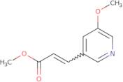 (E)-Methyl 3-(5-methoxypyridin-3-yl)acrylate