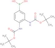 [3,4-Bis[(2-methylpropan-2-yl)oxycarbonylamino]phenyl]boronic acid