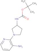 (R)-tert-Butyl 1-(3-aminopyridin-2-yl)pyrrolidin-3-ylcarbamate